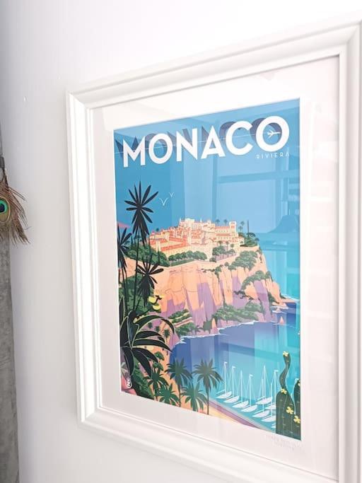 קאפ ד'איי Monaco Cap D'Ail Studio & Jardin מראה חיצוני תמונה