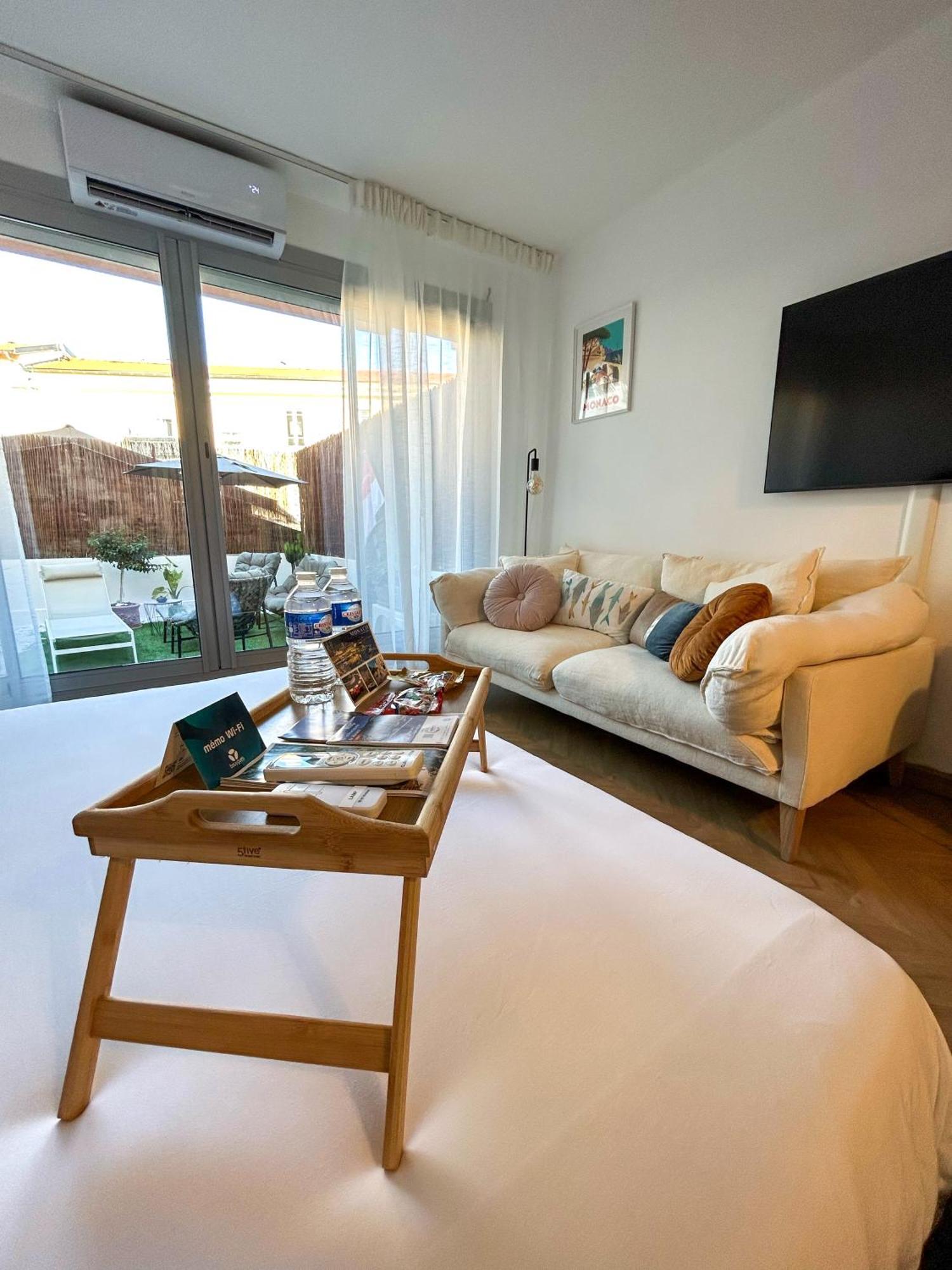 קאפ ד'איי Monaco Cap D'Ail Studio & Jardin מראה חיצוני תמונה
