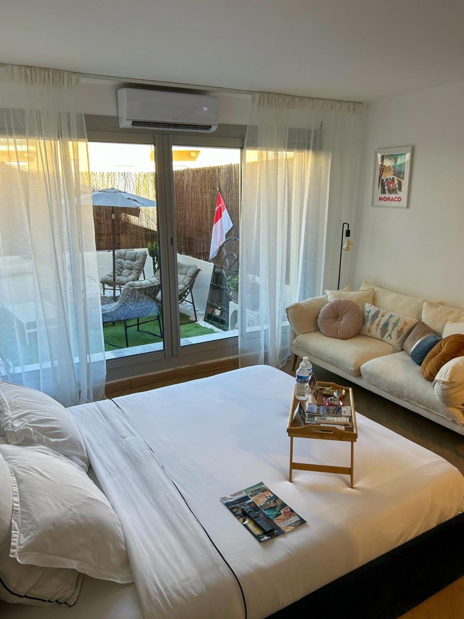 קאפ ד'איי Monaco Cap D'Ail Studio & Jardin מראה חיצוני תמונה