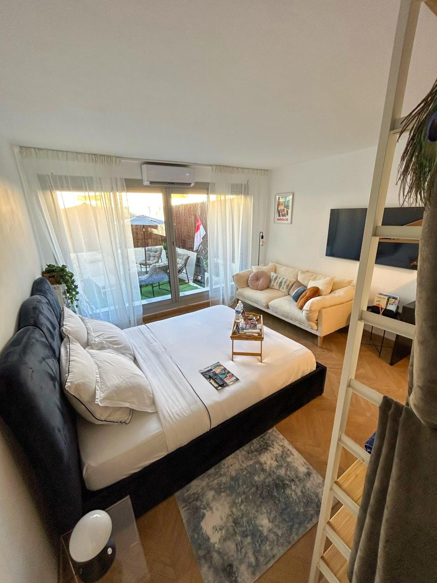 קאפ ד'איי Monaco Cap D'Ail Studio & Jardin מראה חיצוני תמונה